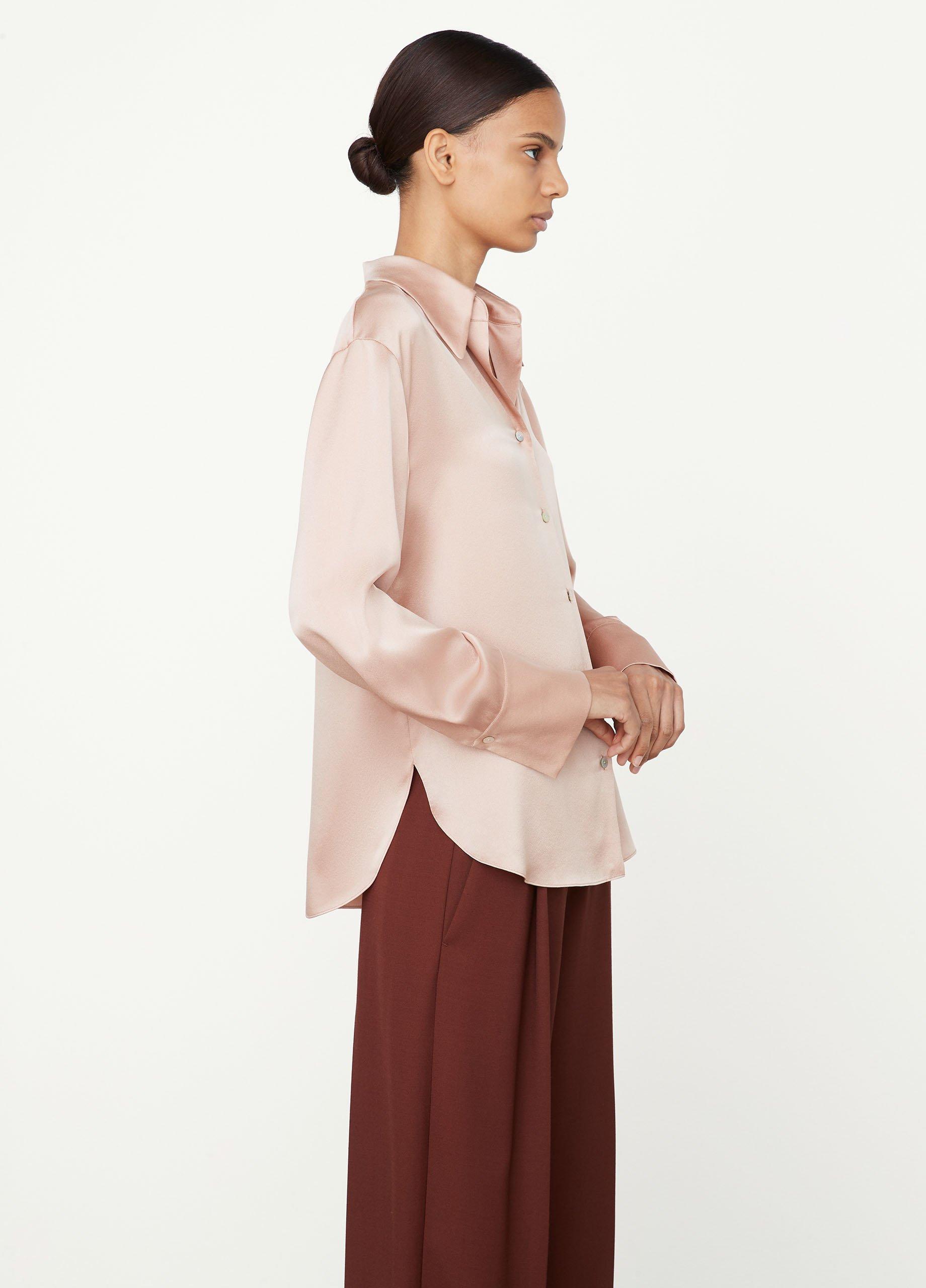 Long Sleeve Ruched-Back Blouse image number 2