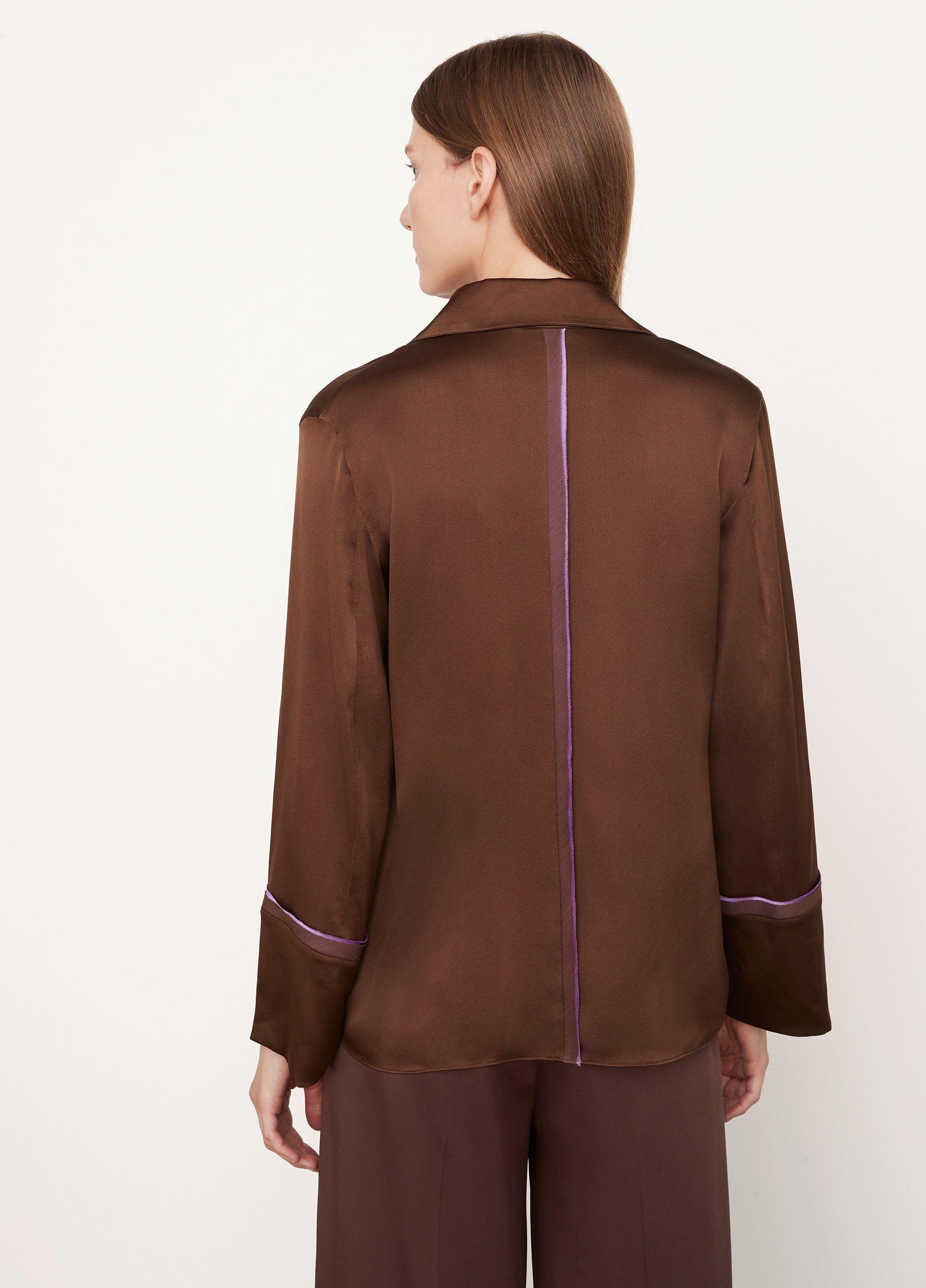 Tipping Shaped Long Sleeve Blouse image number 3