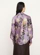 Silk Lilac Bias Long Sleeve Blouse image number 3