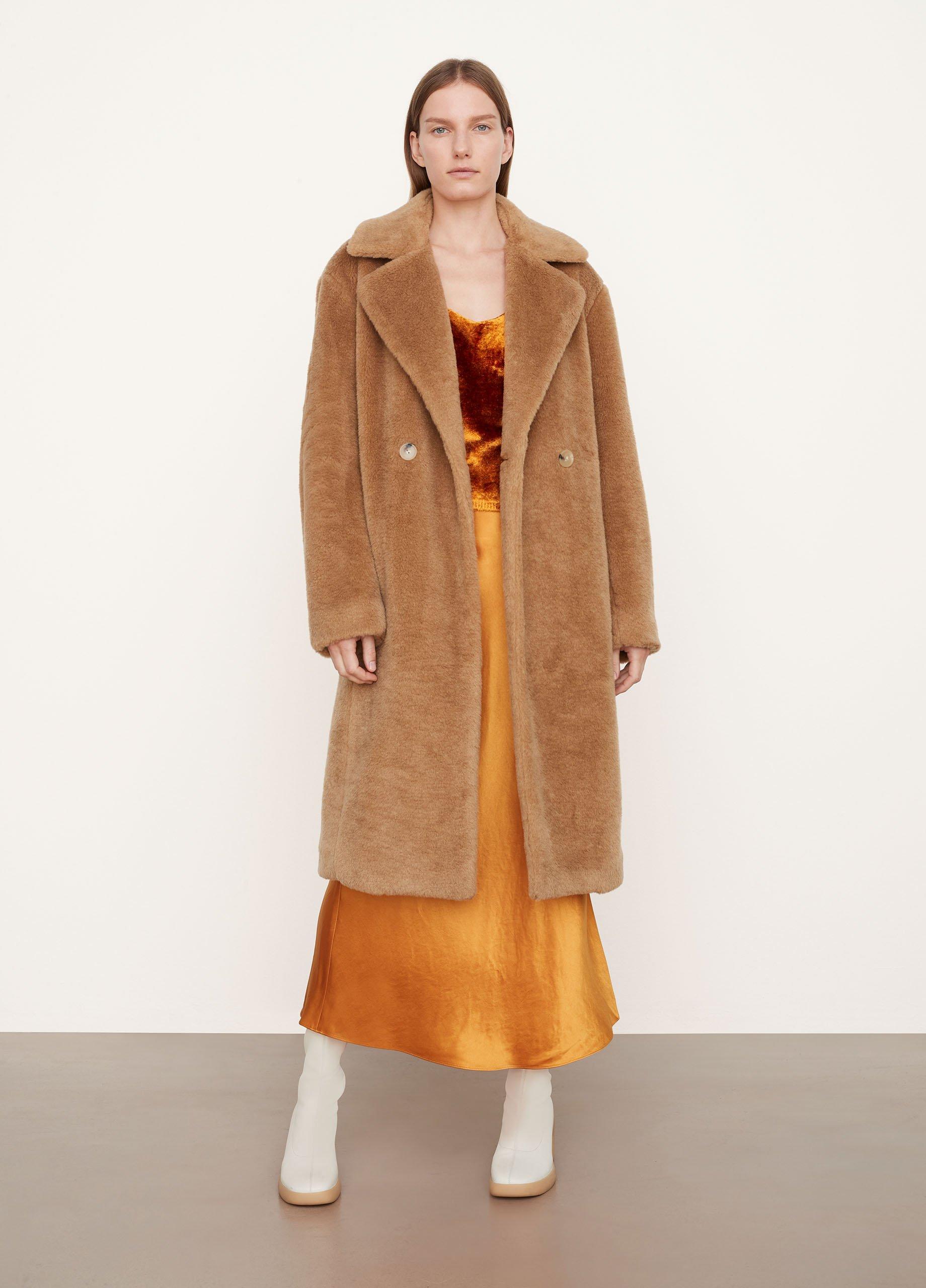 Faux Shearling Coat image number 0