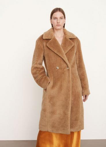 Faux Shearling Coat image number 1