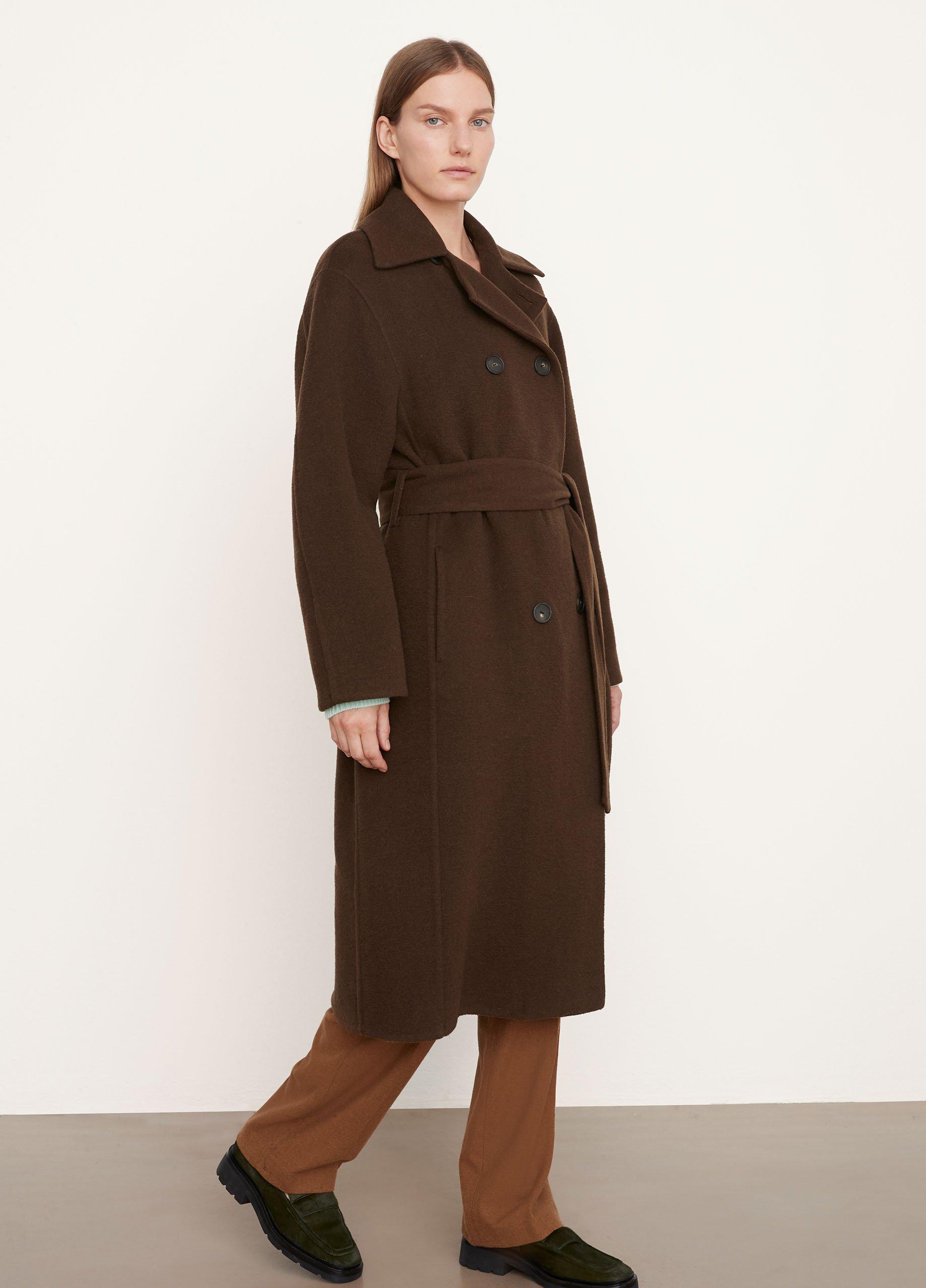 Brushed Wool Long Coat image number 2