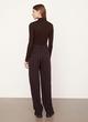 Striped Pleat-Front Wide-Leg Cropped Pant image number 3