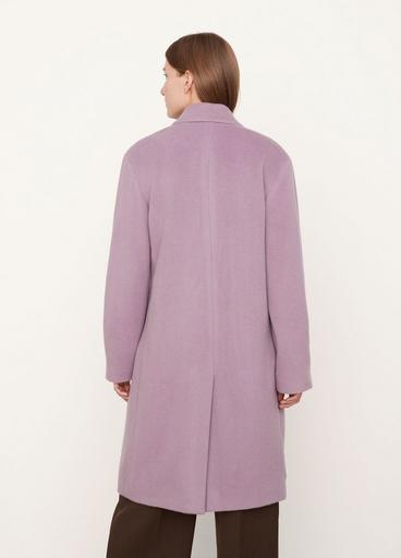 Brushed Wool Double Breast Coat image number 3