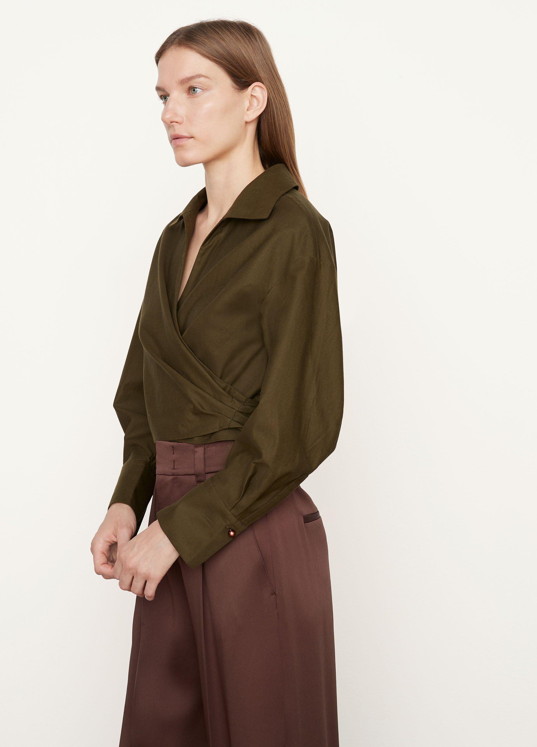 Tie-Back Long Sleeve Shirt image number 2