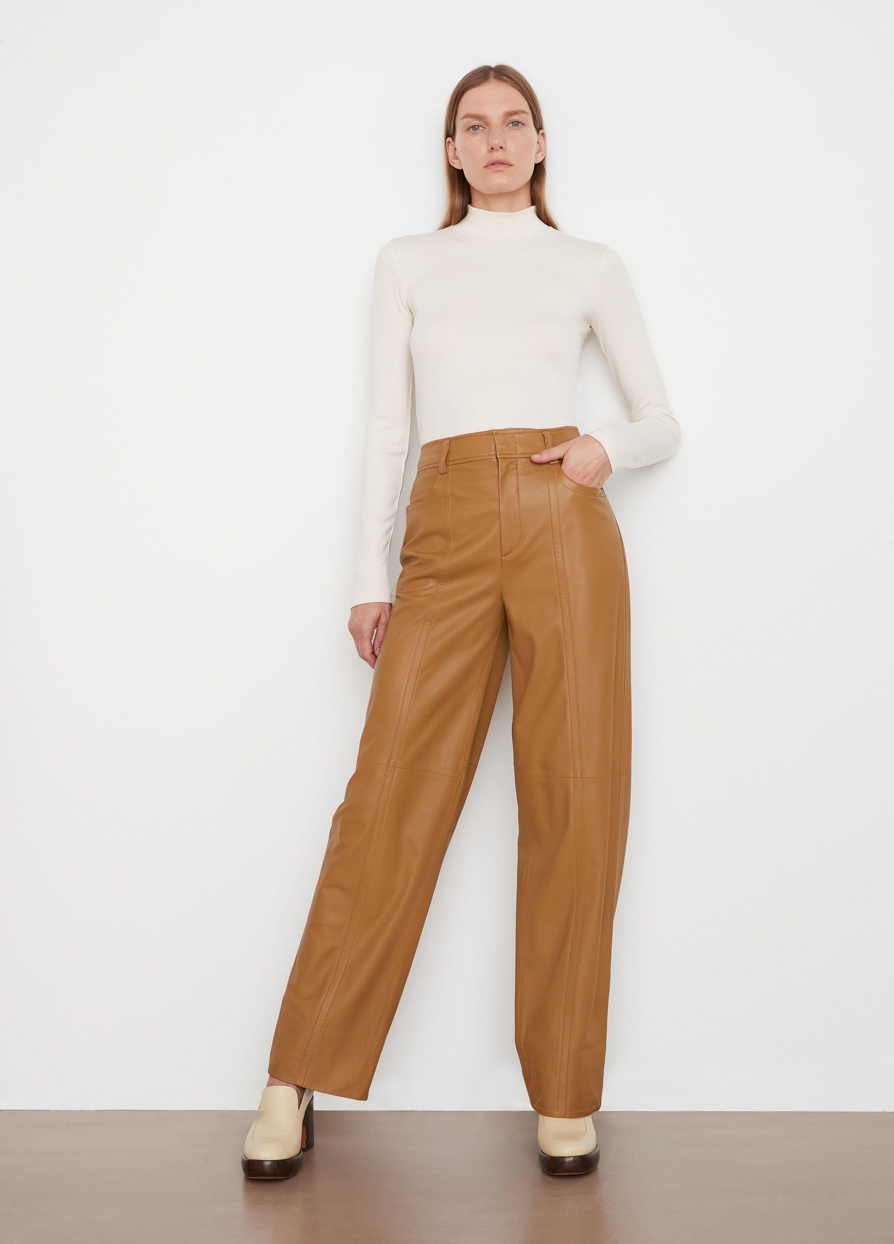 Leather Seam Front Trouser image number 1