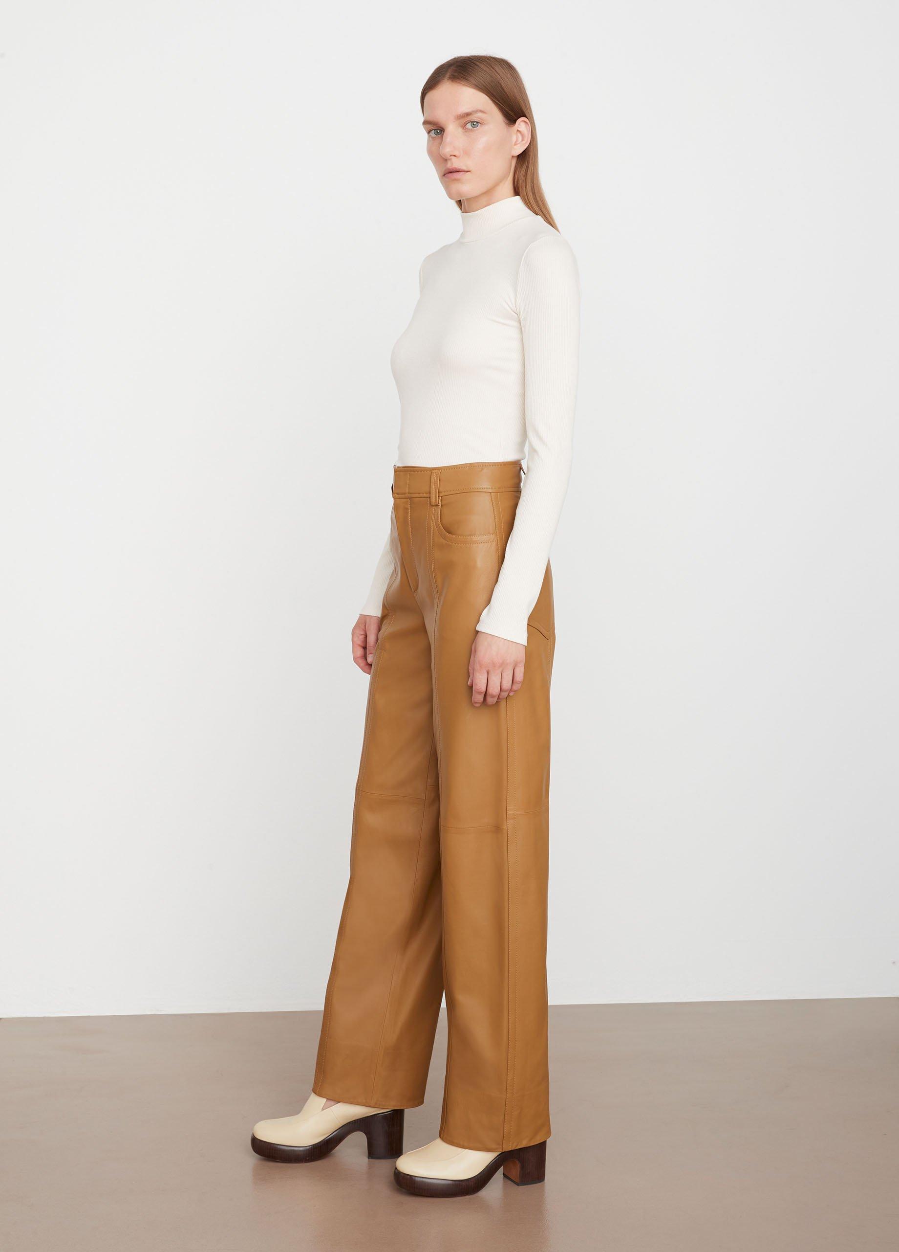 Leather Seam Front Trouser image number 2