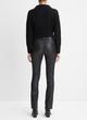 Stretch Boot Cut Leather Pant image number 3