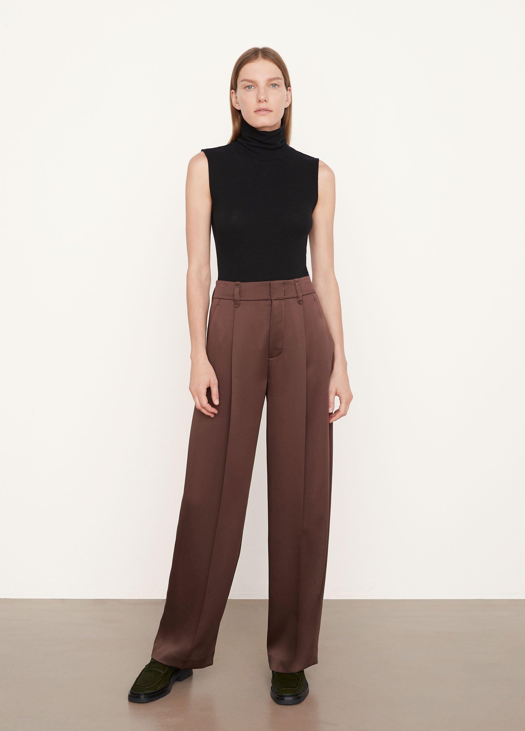 Satin Wide-Leg Pant image number 0