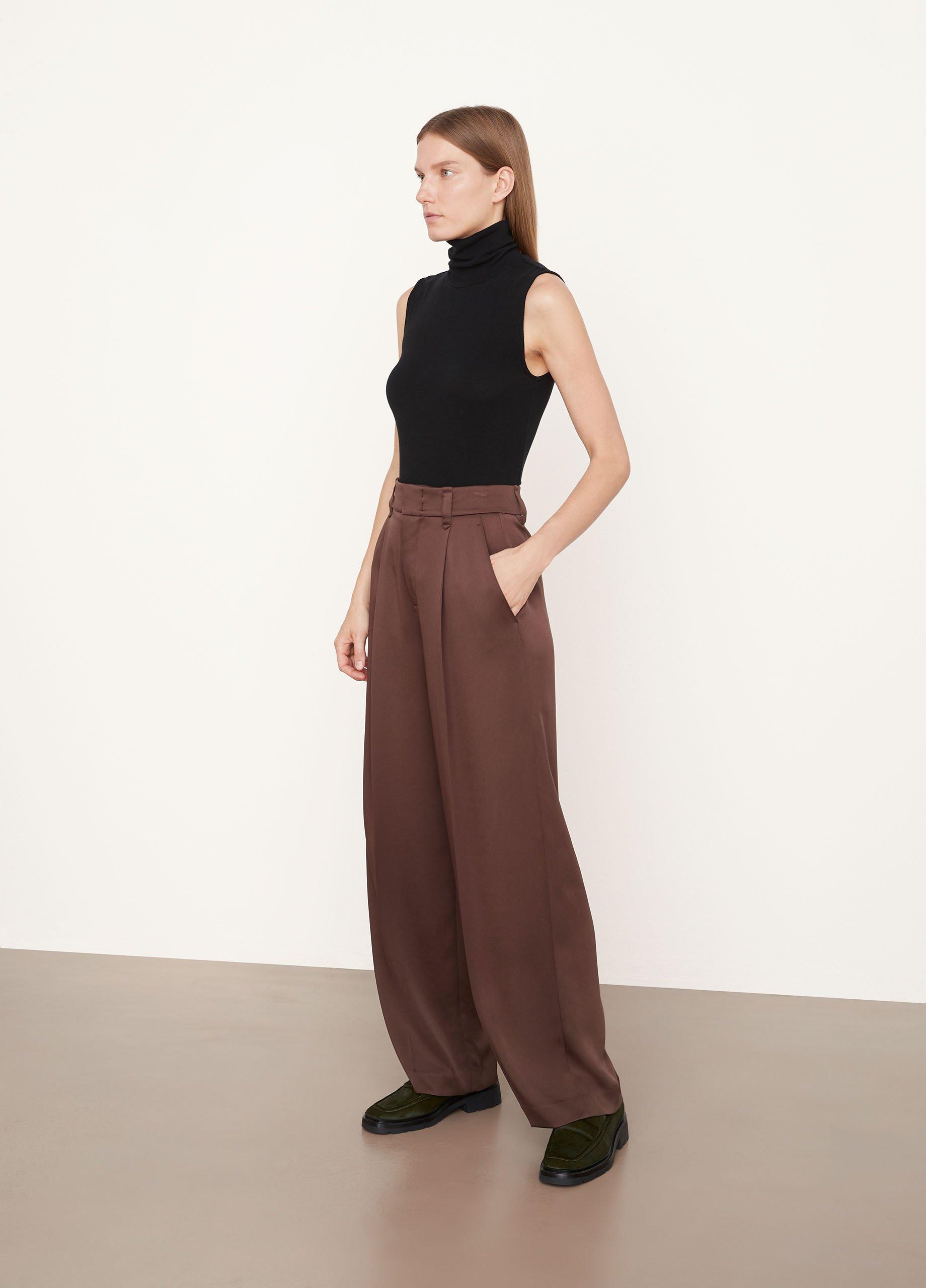 Satin Wide-Leg Pant image number 2