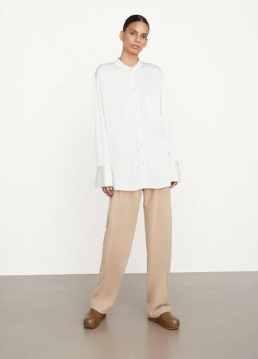 Relaxed Band Collar Shirt image number 0