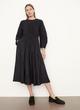 Micro-Pleated Boat Neck Dress image number 1