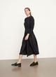 Micro-Pleated Boat Neck Dress image number 2