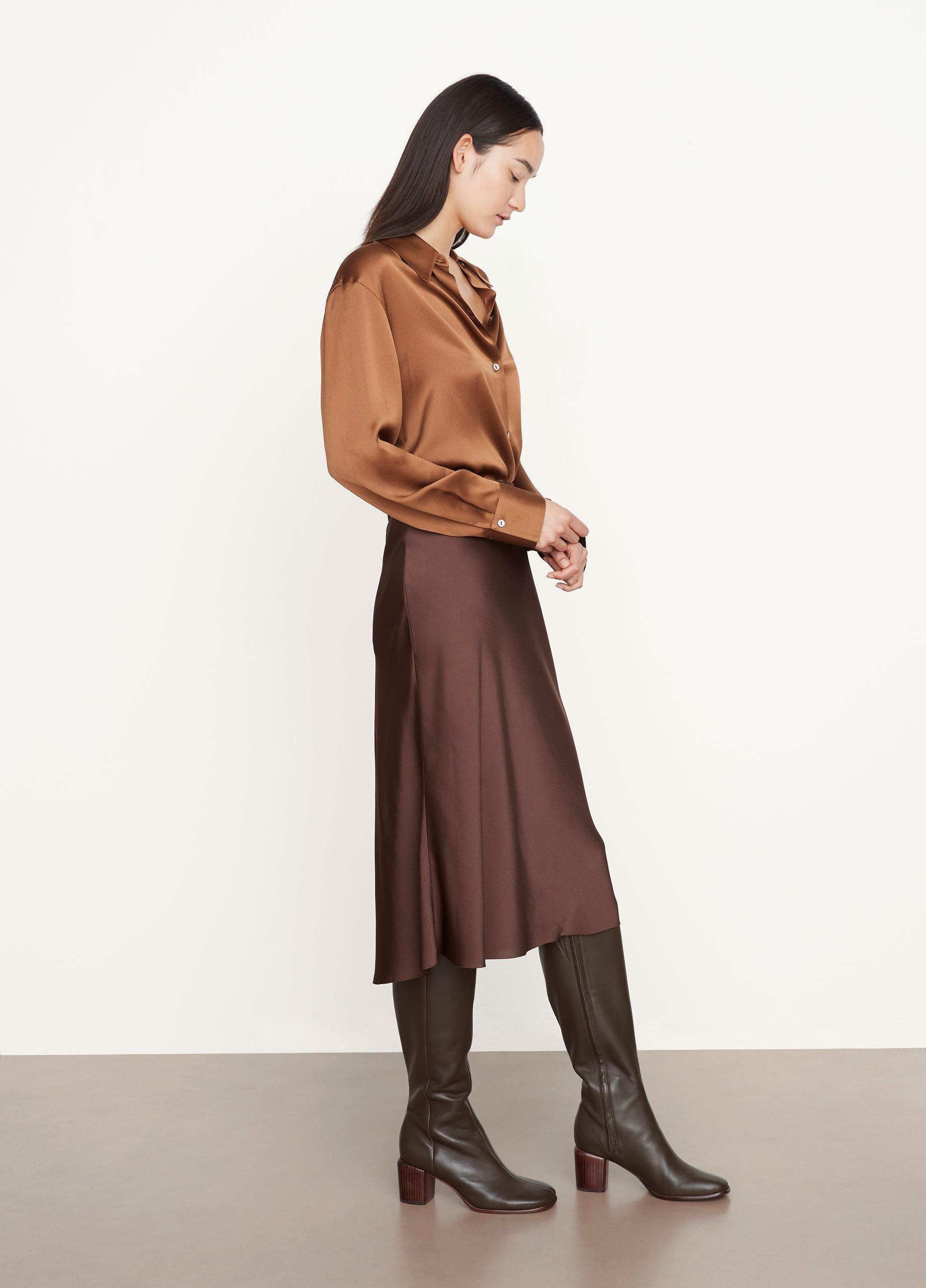 Satin Slip Skirt image number 2