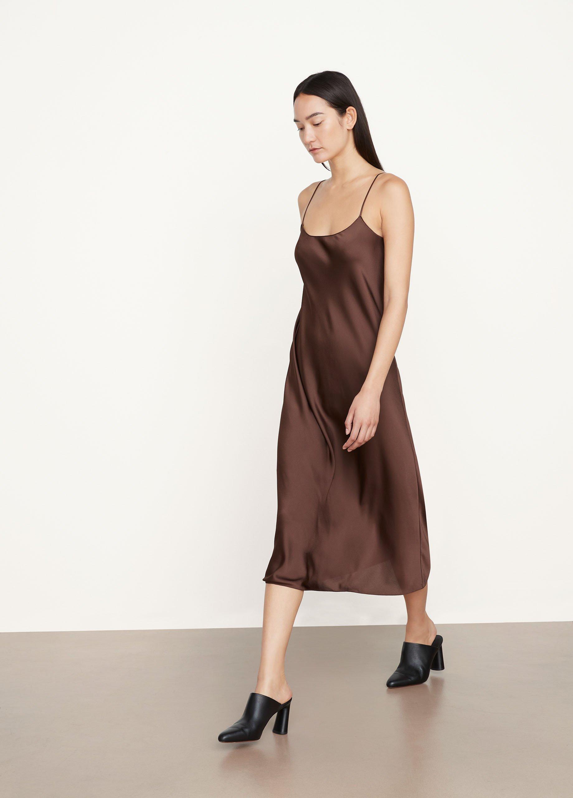Satin Slip Dress image number 1