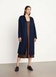 Belted Collarless Coat in Wool Cashmere image number 0