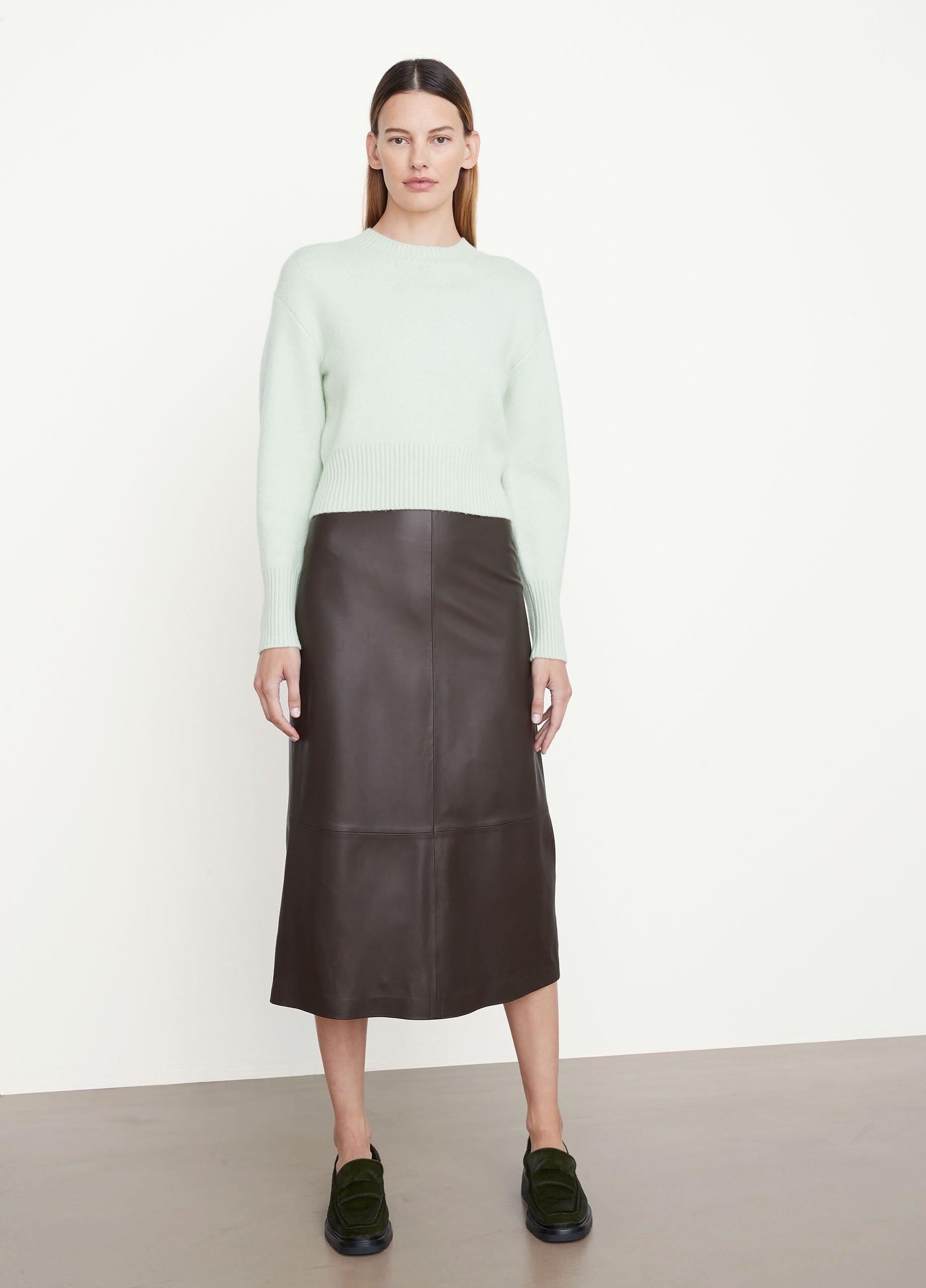 Wide-Sleeve Crew Neck Sweater image number 0