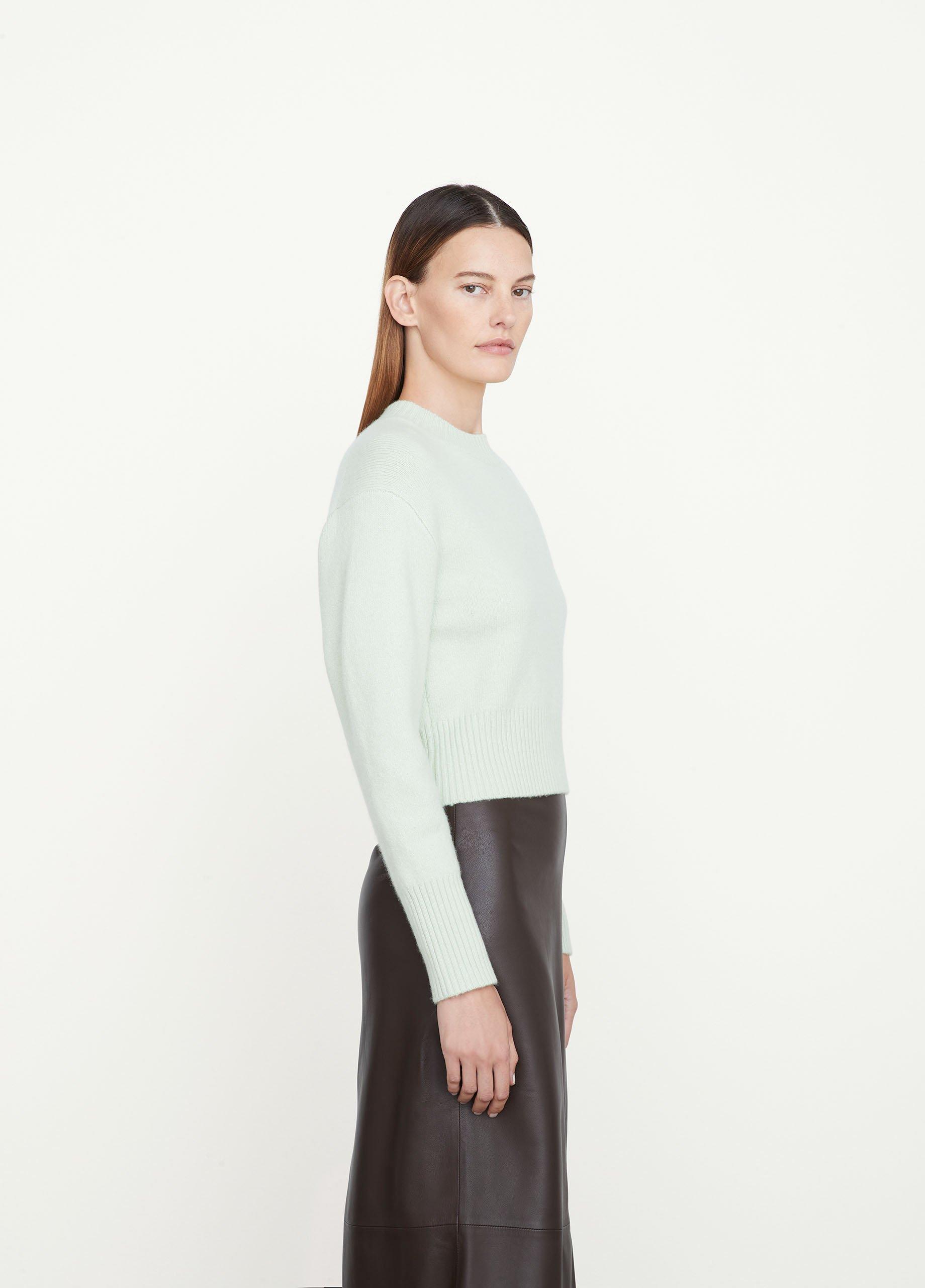 Wide-Sleeve Crew Neck Sweater image number 2