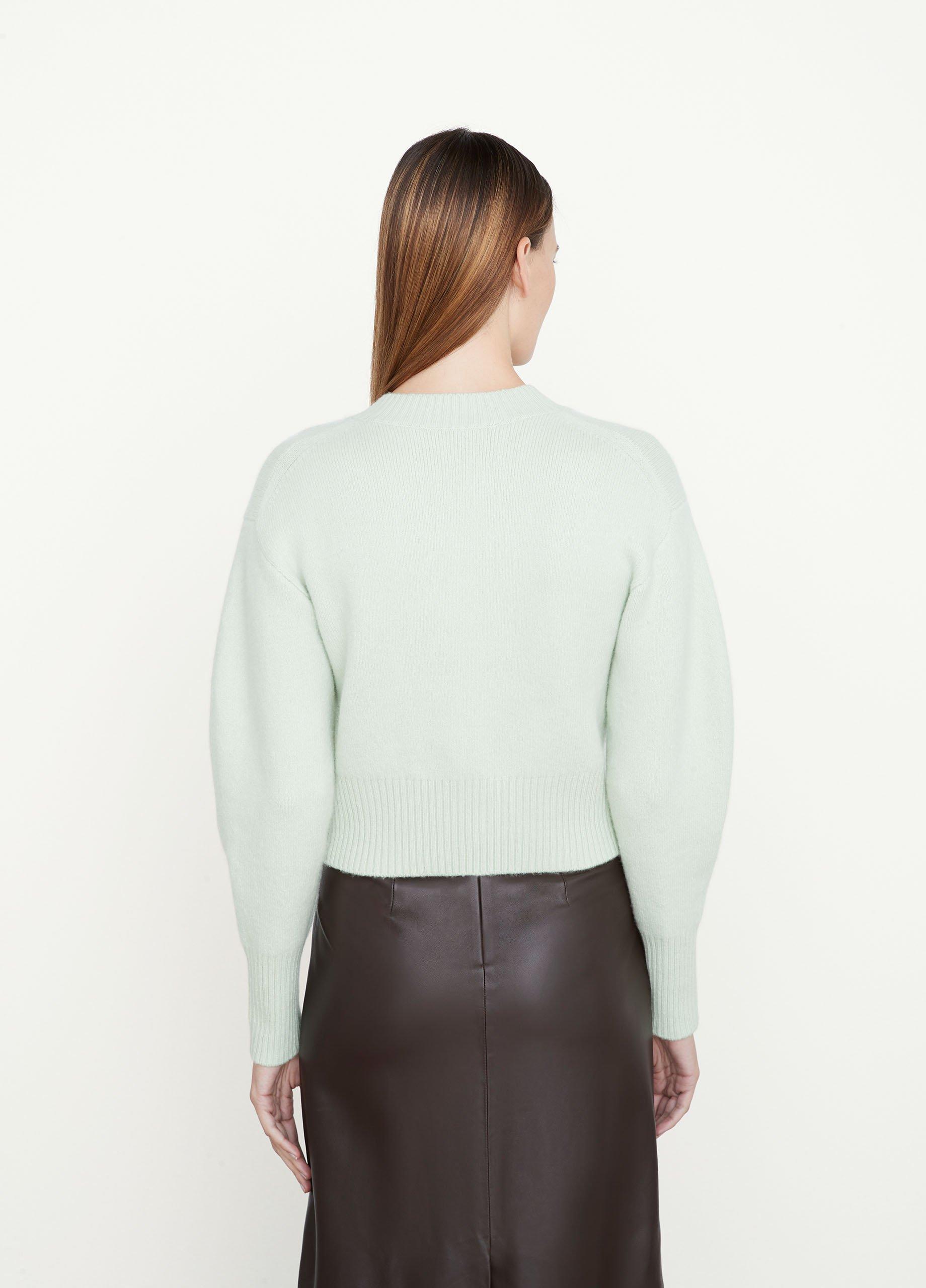 Wide-Sleeve Crew Neck Sweater image number 3