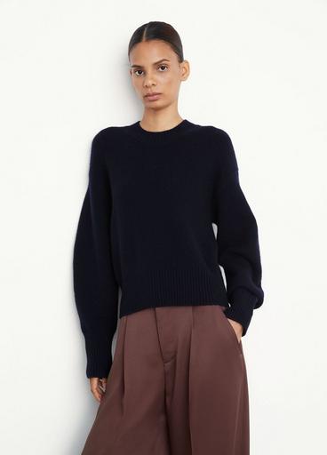 Wide-Sleeve Crew Neck Sweater image number 1