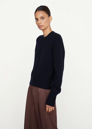 Wide-Sleeve Crew Neck Sweater image number 2