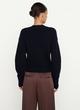 Wide-Sleeve Crew Neck Sweater image number 3