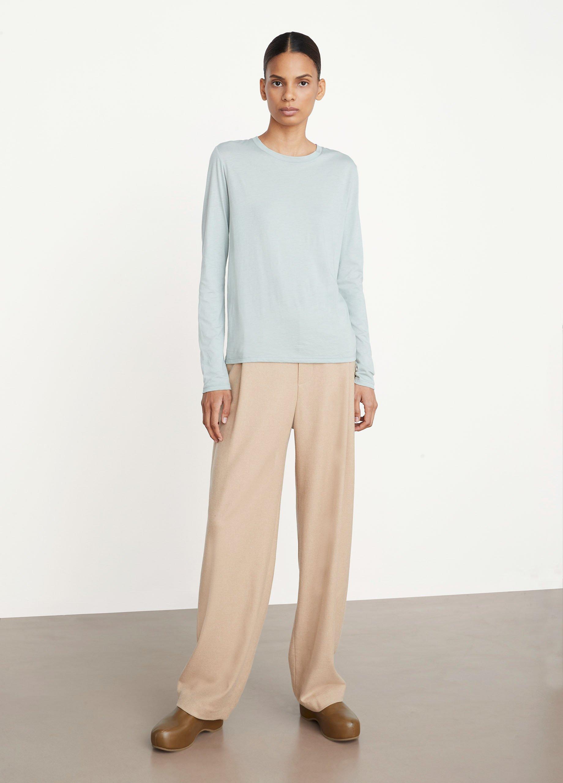 Essential Pima Cotton Long-Sleeve T-Shirt image number 0