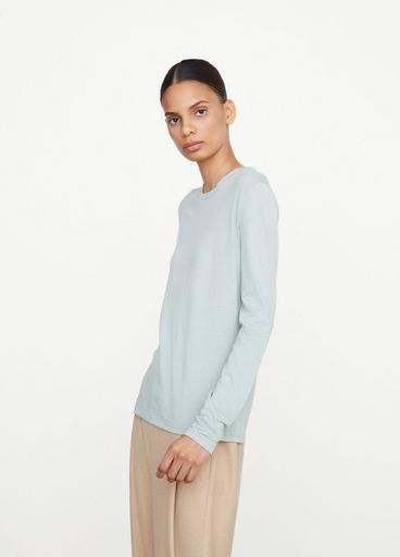 Essential Pima Cotton Long-Sleeve T-Shirt image number 2