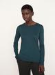 Essential Pima Long Sleeve Crew Neck T-Shirt image number 1