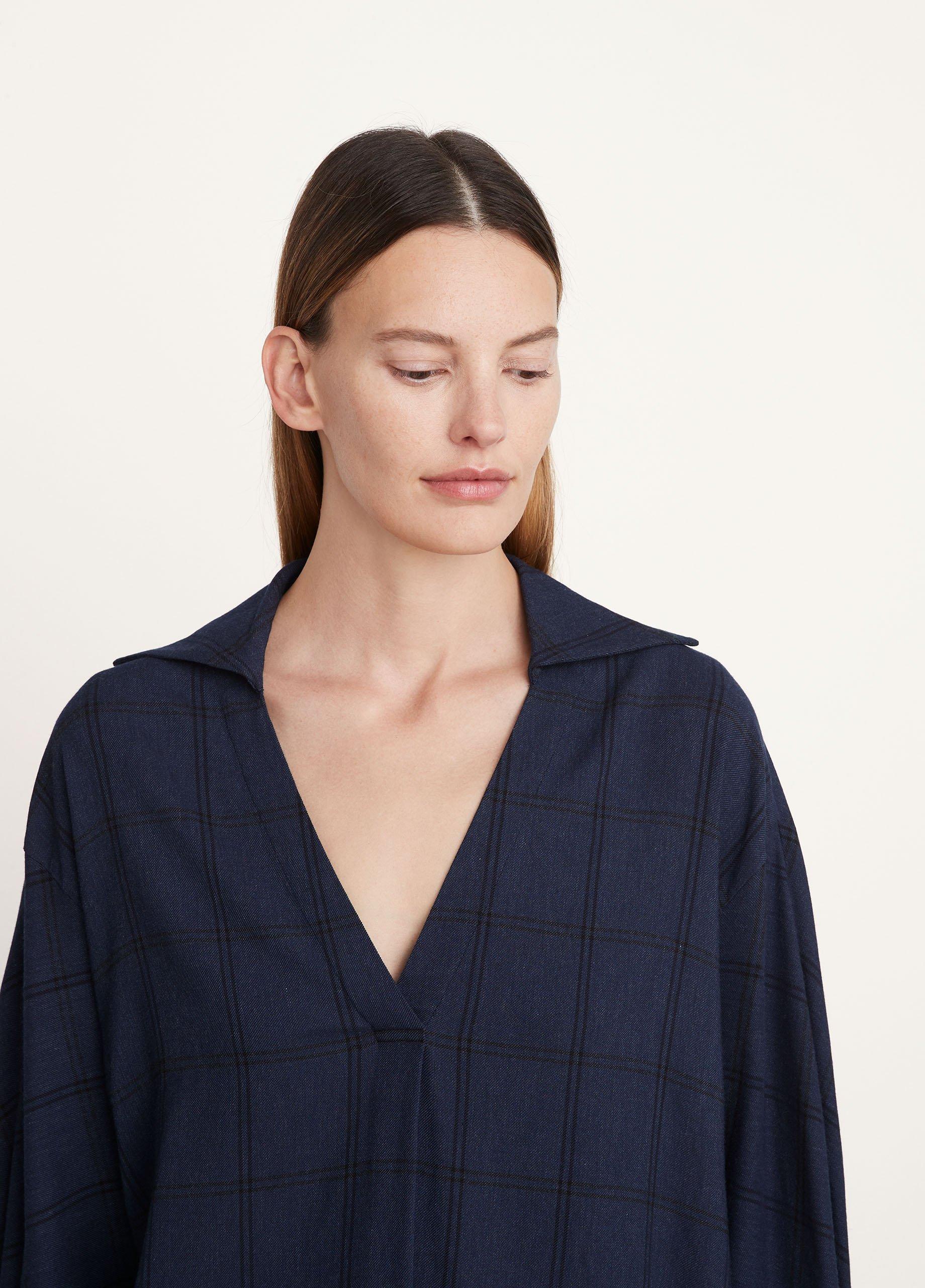 Long Sleeve V-Neck Blouse image number 1