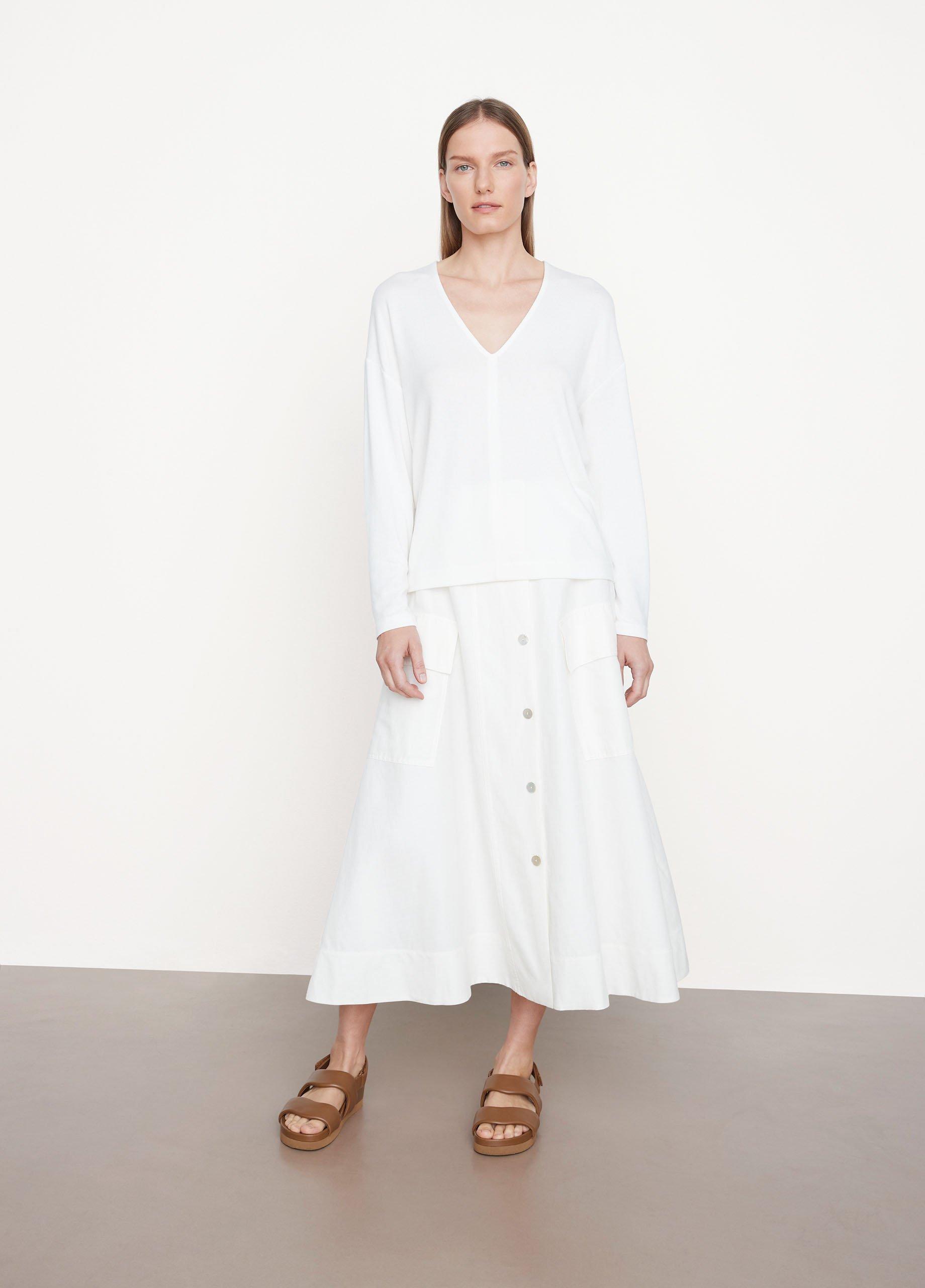 Long Sleeve V-Neck T-Shirt image number 0