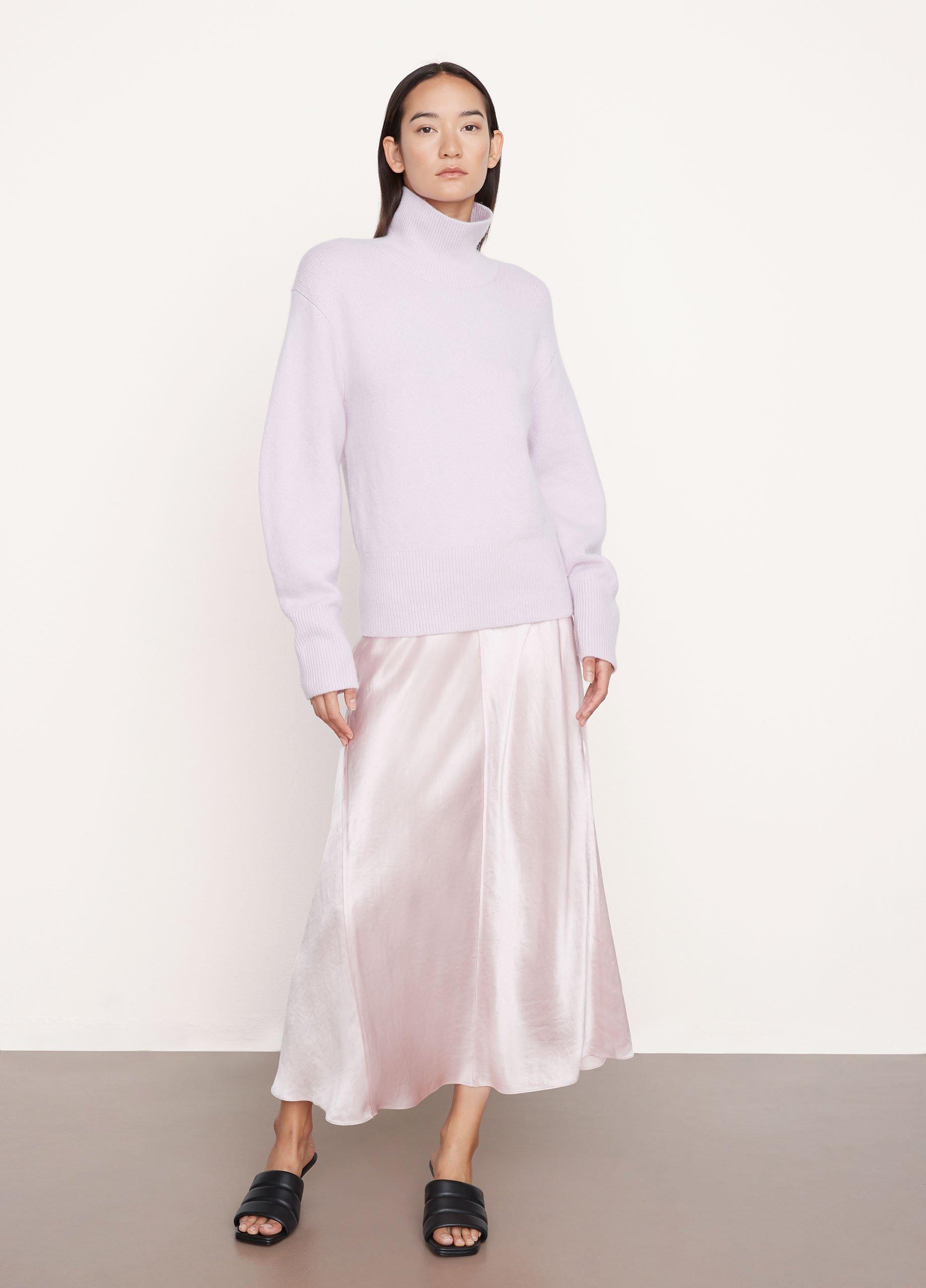 Wide-Sleeve Turtleneck Sweater image number 0