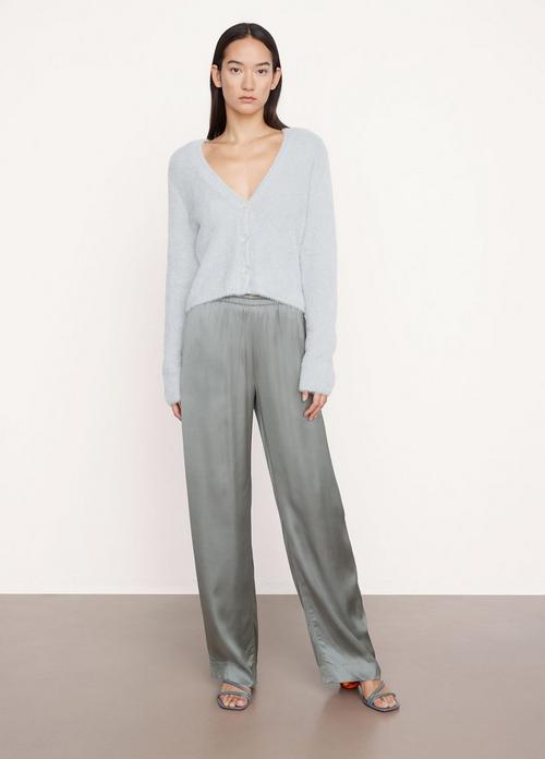 Eyelash V-Neck Cardigan