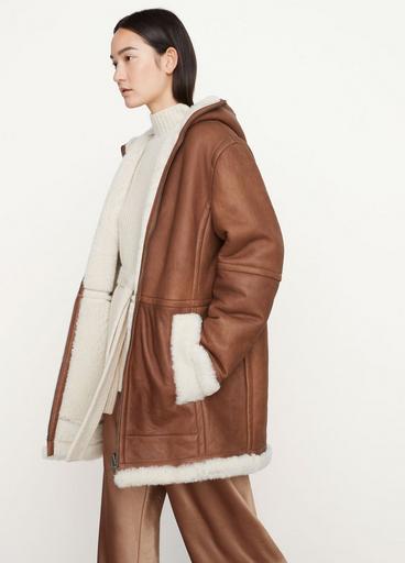 Reversible Shearling Flight Jacket image number 2