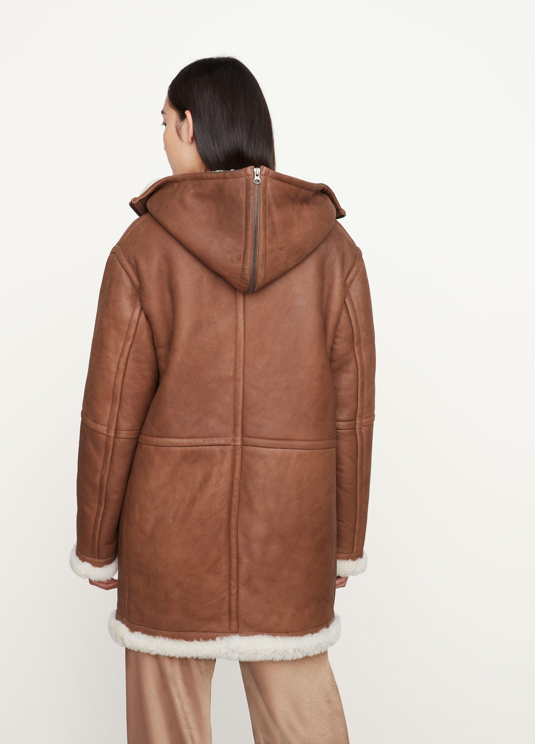 Reversible Shearling Flight Jacket image number 3