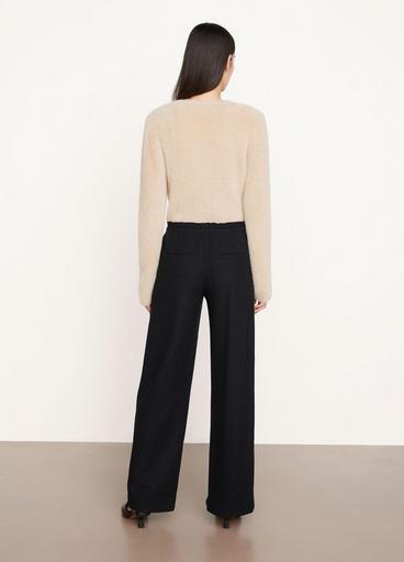 Fine Knit Wide-Leg Pull-On Pant image number 3