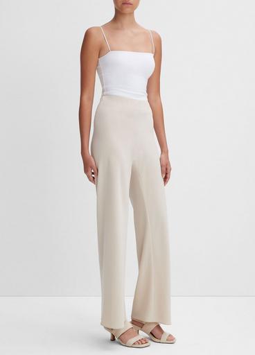 High-Waist Bias Pant in Trousers | Vince