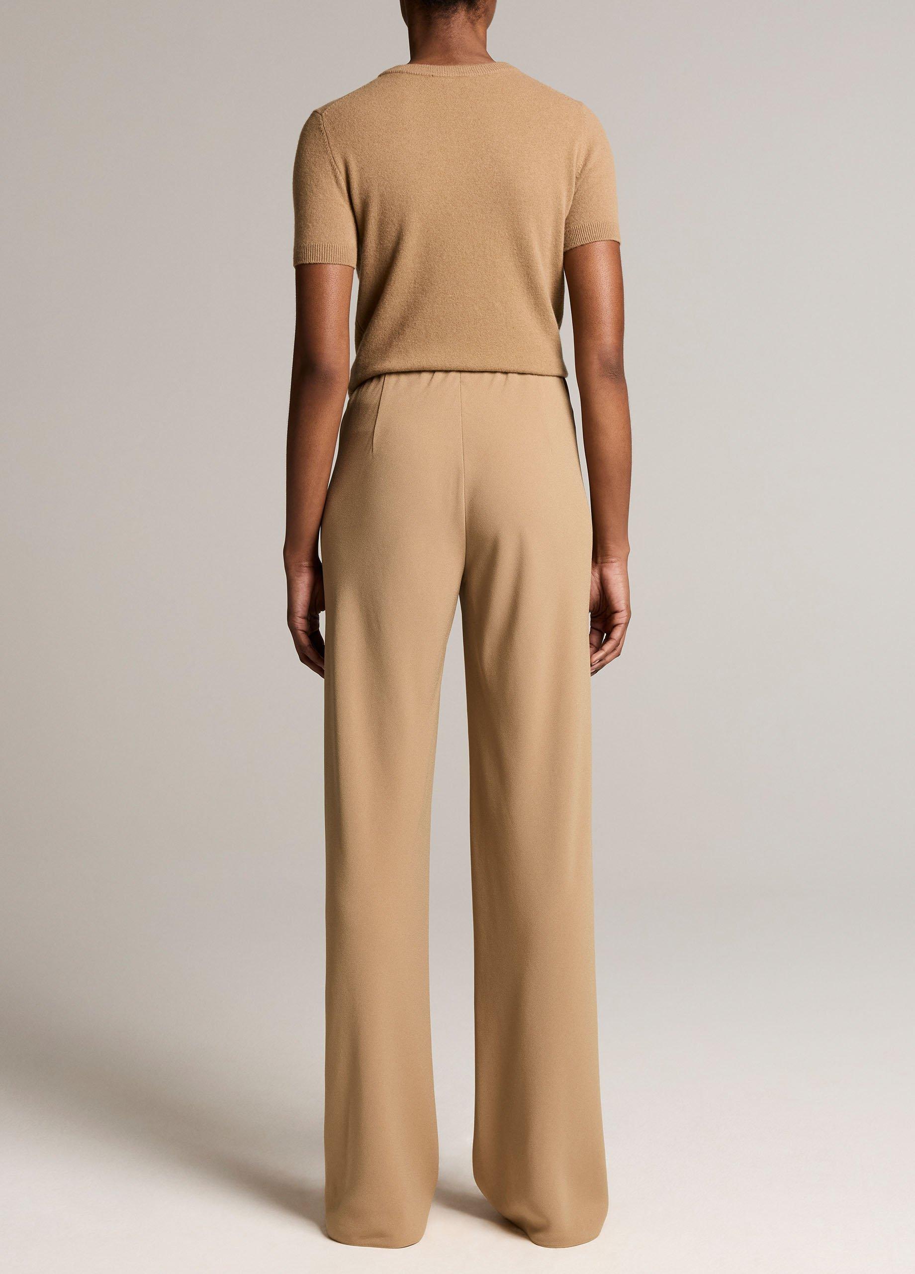 Colette High-Rise Crepe Bias Pant image number 2