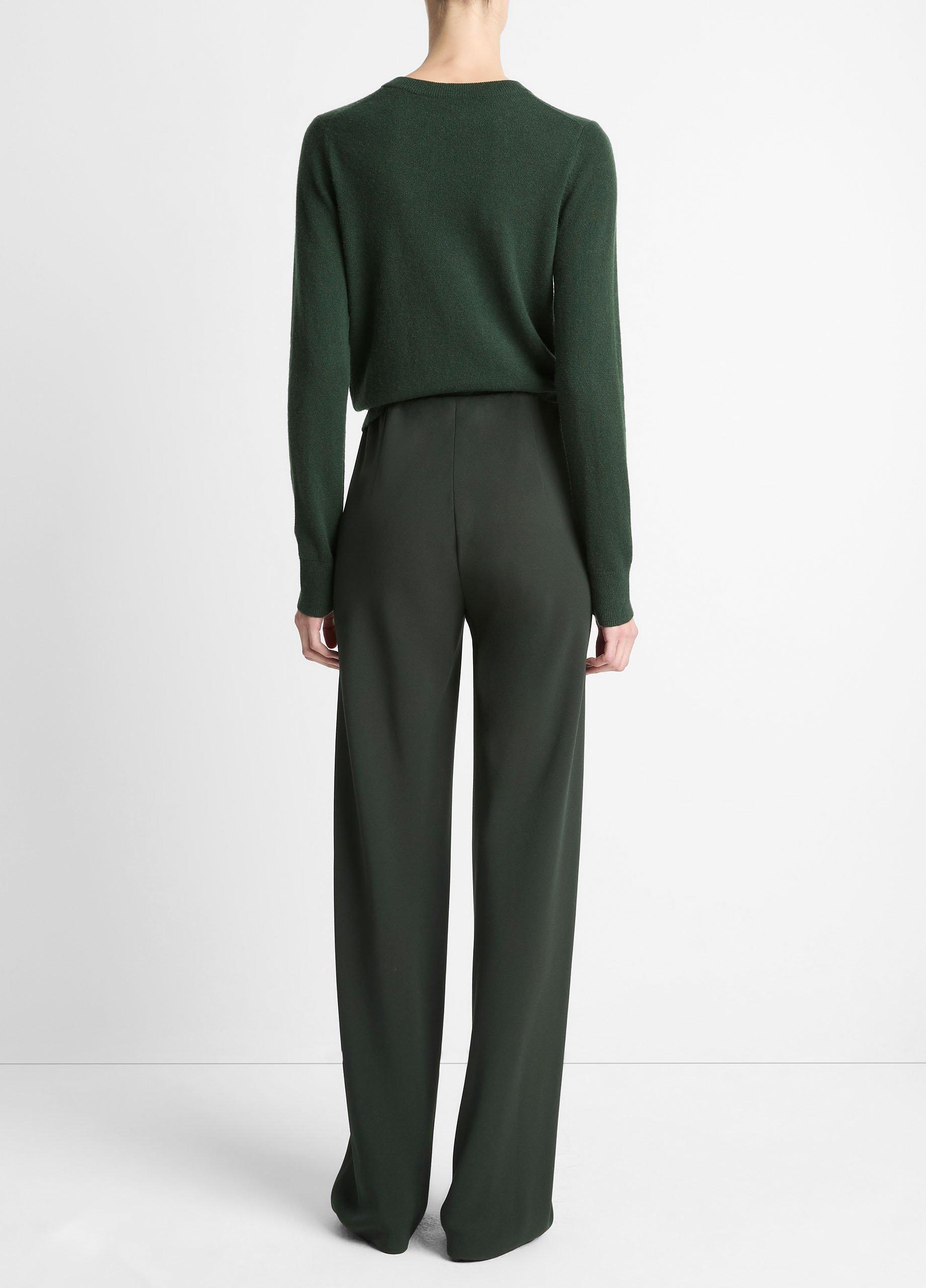 Colette High-Rise Crepe Bias Pant image number 2