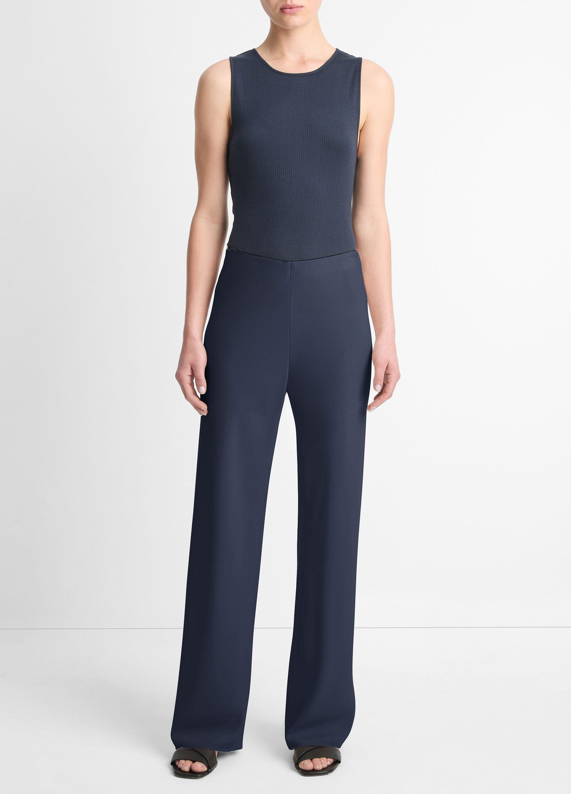 High-Waist Bias Pant in Vince Products | Vince