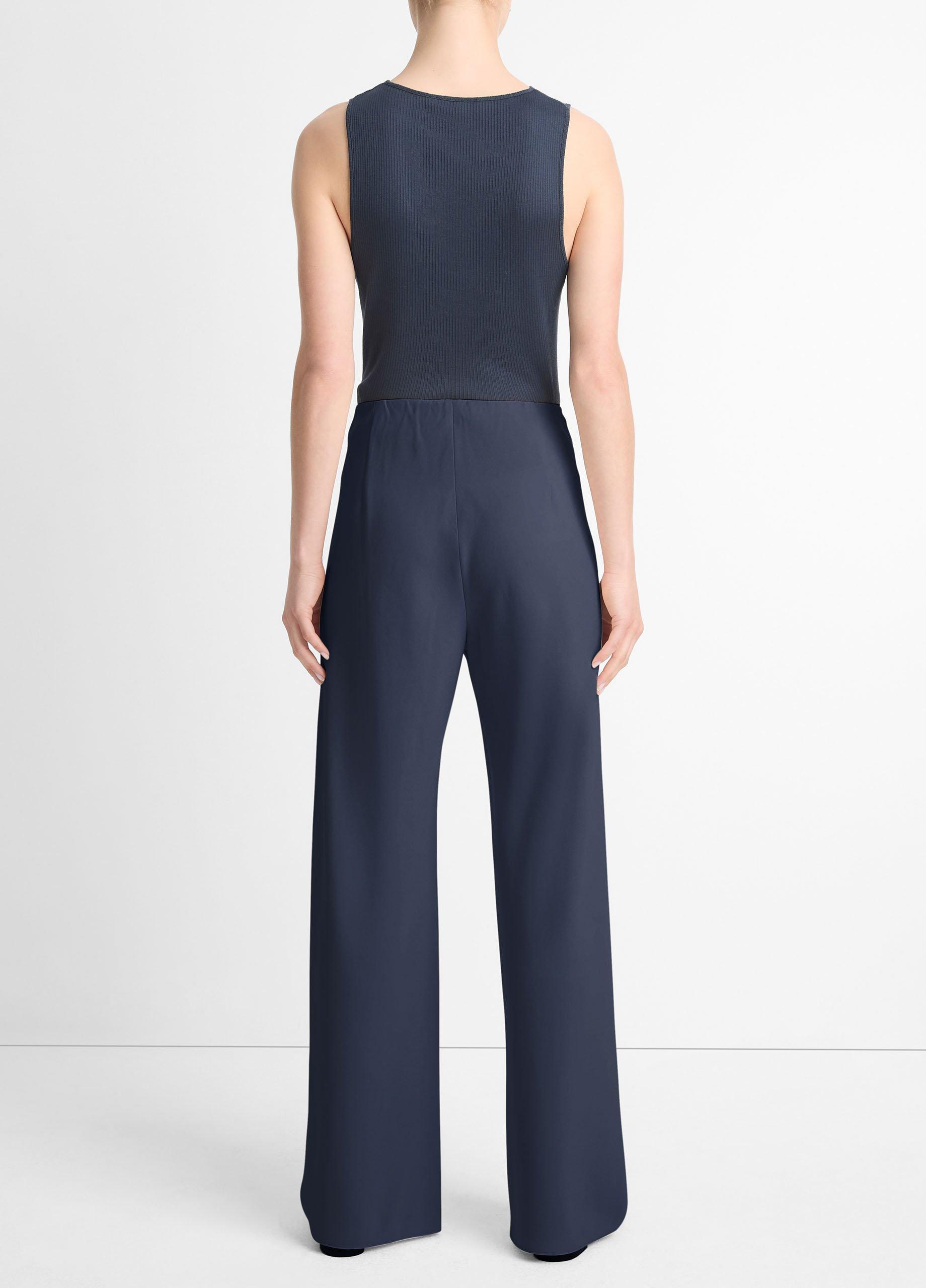 Colette High-Rise Crepe Bias Pant image number 3