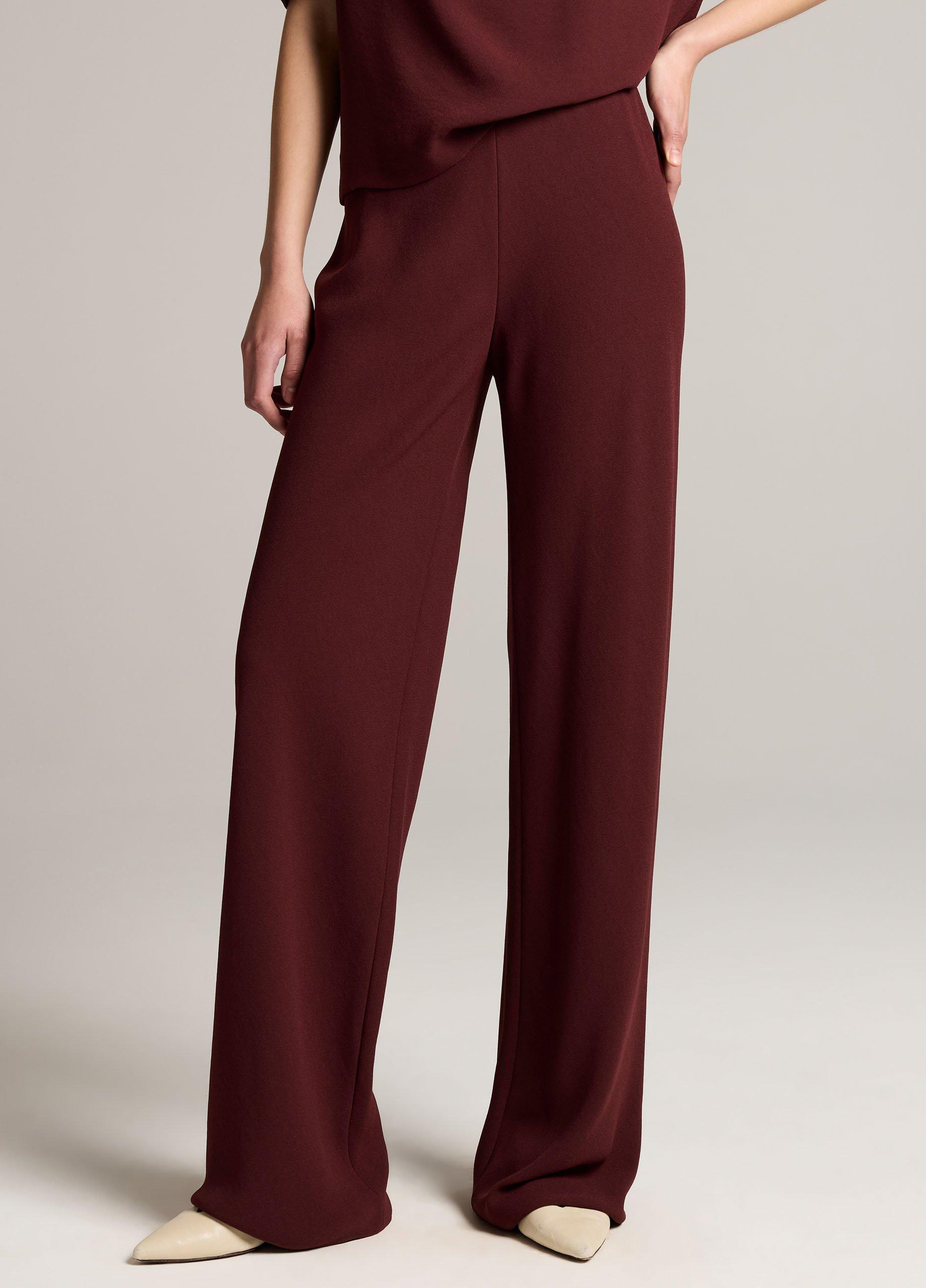 Colette High-Rise Crepe Bias Pant image number 3