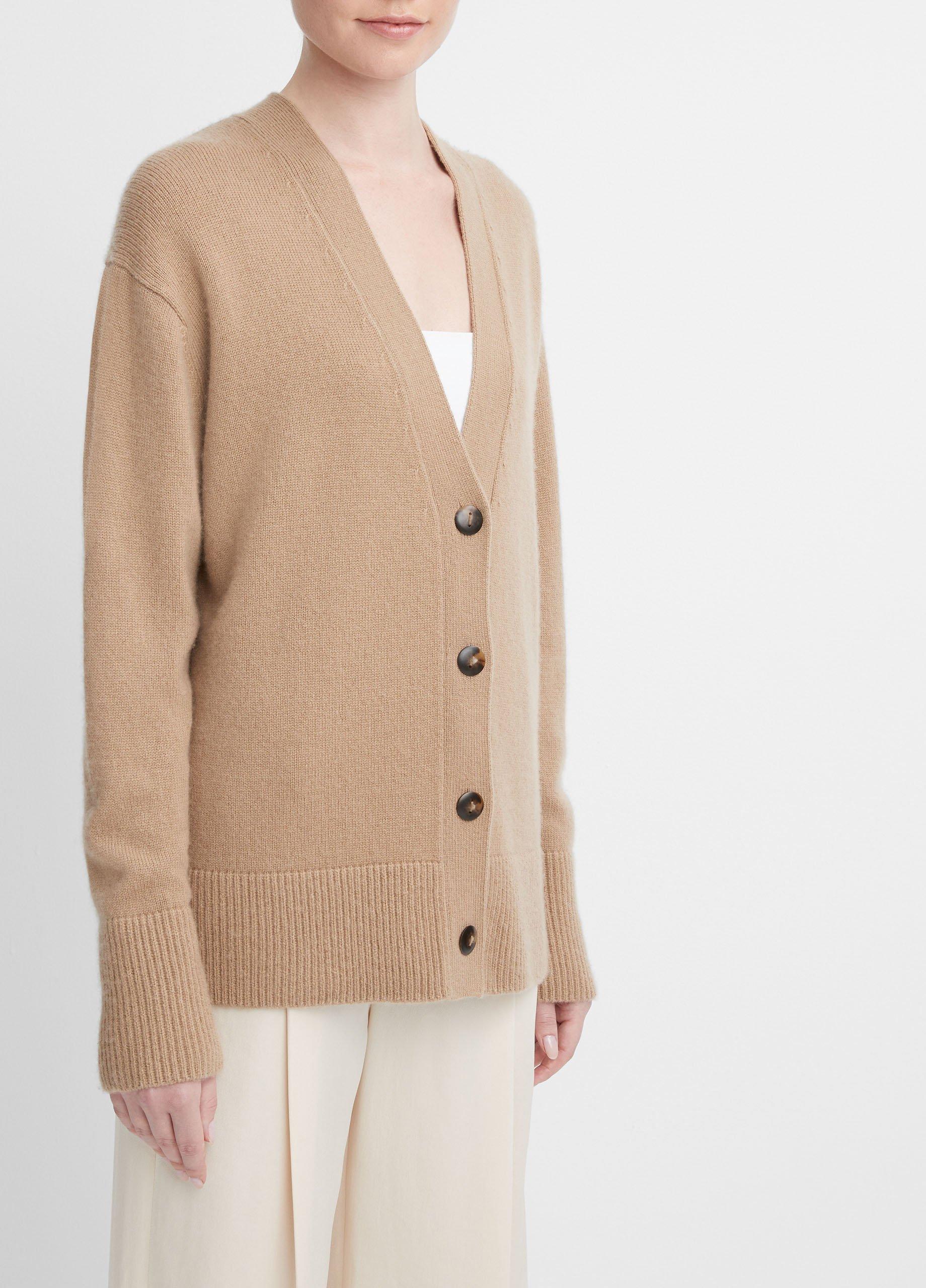 Wool and cashmere cardigan