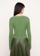Cashmere Ribbed Button Cardigan image number 3