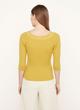 Ribbed Ballet-Neck Wool and Cashmere Sweater image number 3
