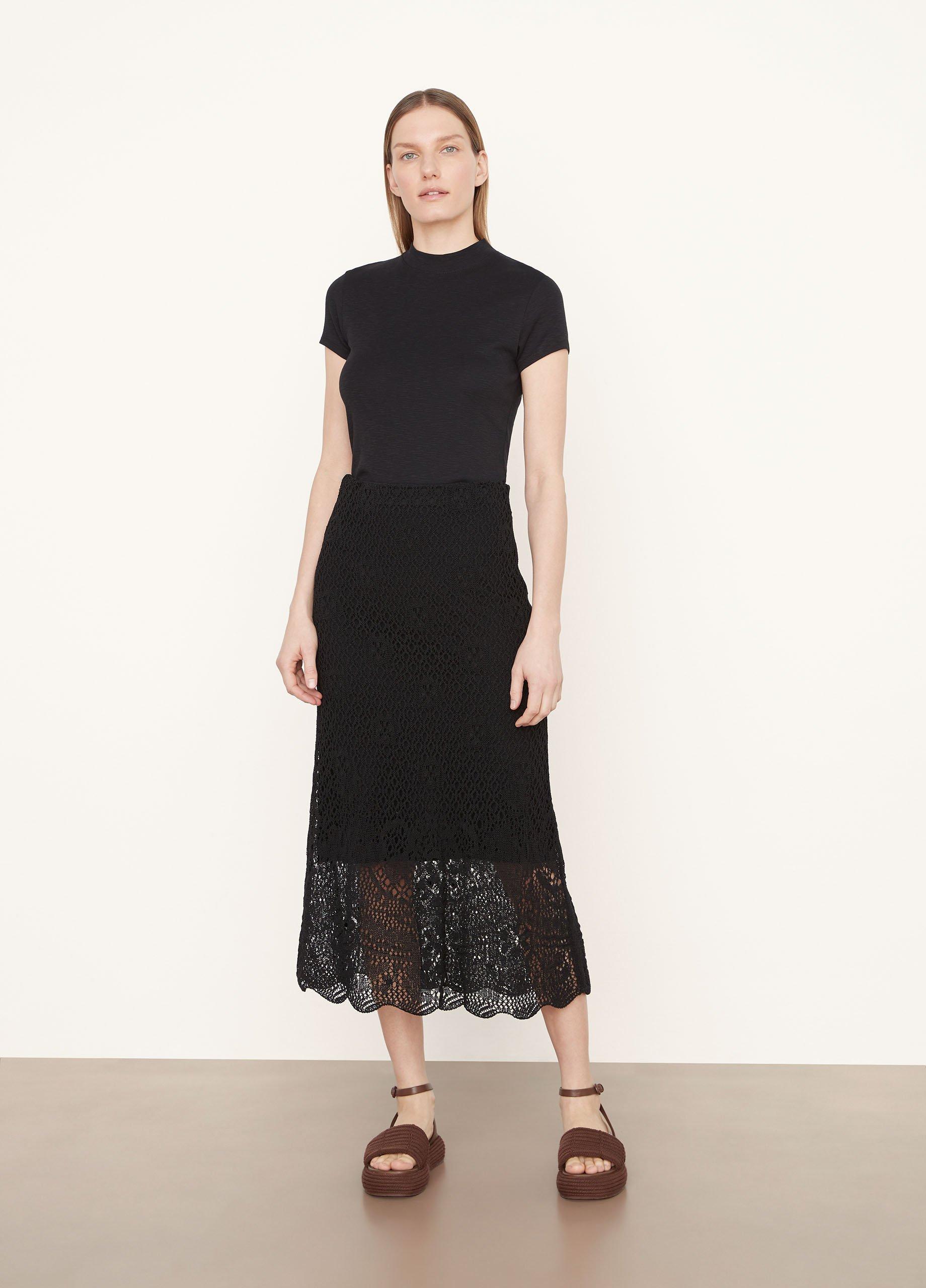 Floral Lace Skirt image number 0