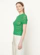 Fine Lace Short-Sleeve Top image number 2