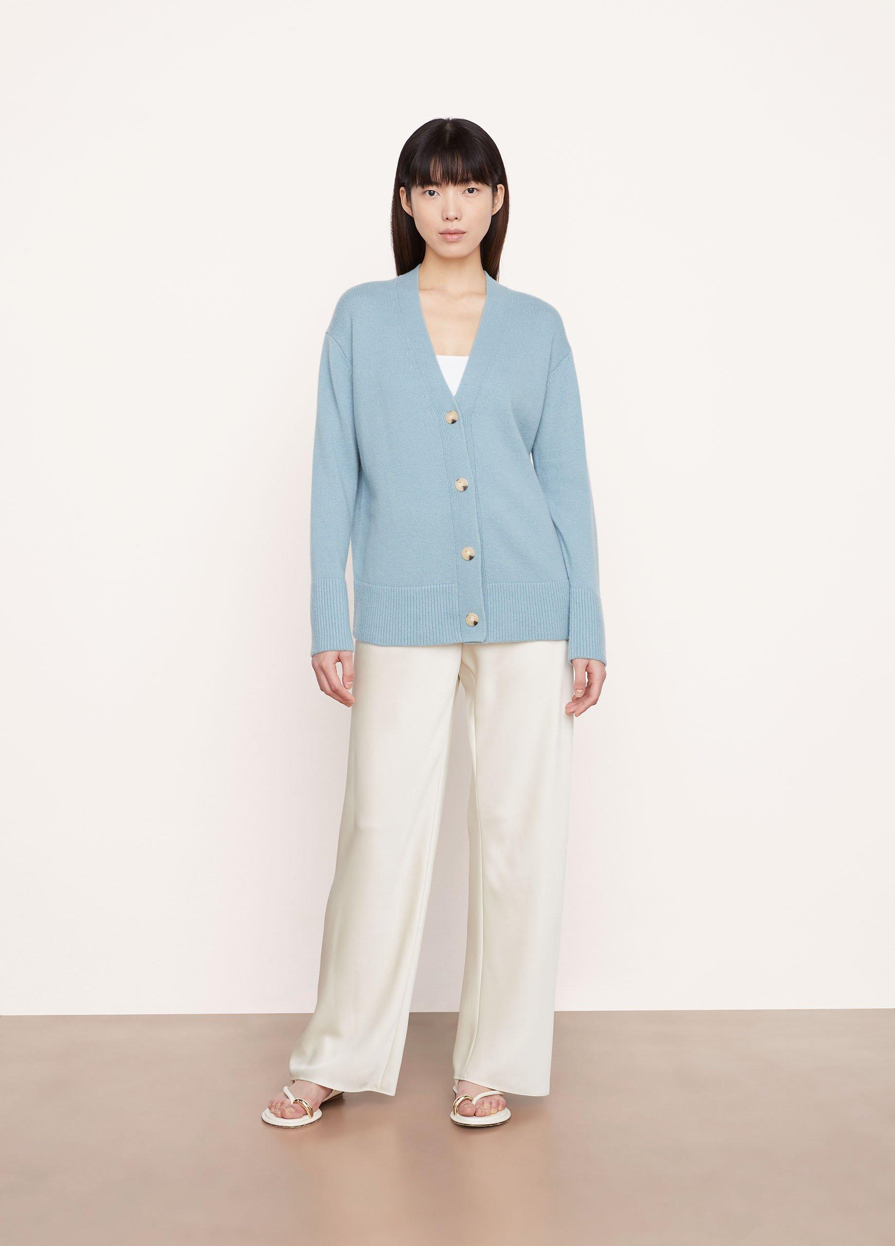 Wool and Cashmere Weekend Cardigan in Vince Products Women | Vince