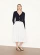 Cascade Pleated Skirt image number 1