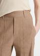 Linen-Blend High-Waist Pull-On Pant image number 1